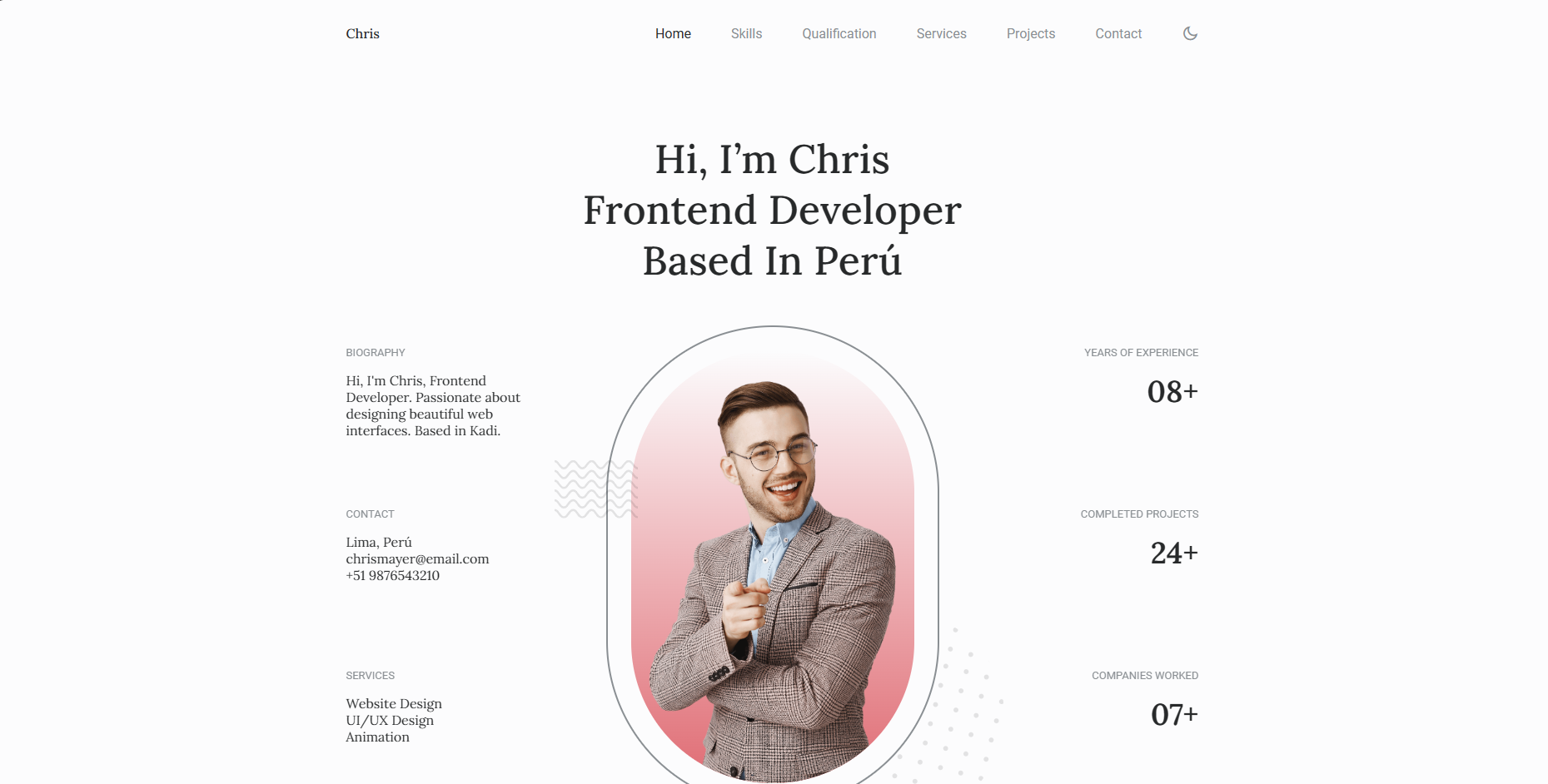 Personal Portfolio Images